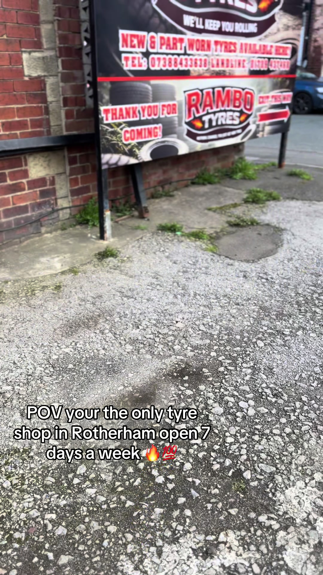 @&bull;Rambo tires