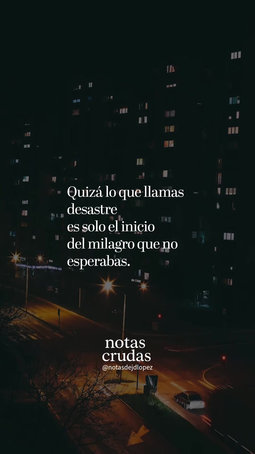 @Notas Crudas