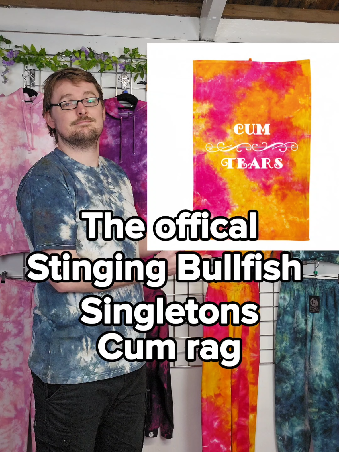 @Stinging Bullfish Tie Dye