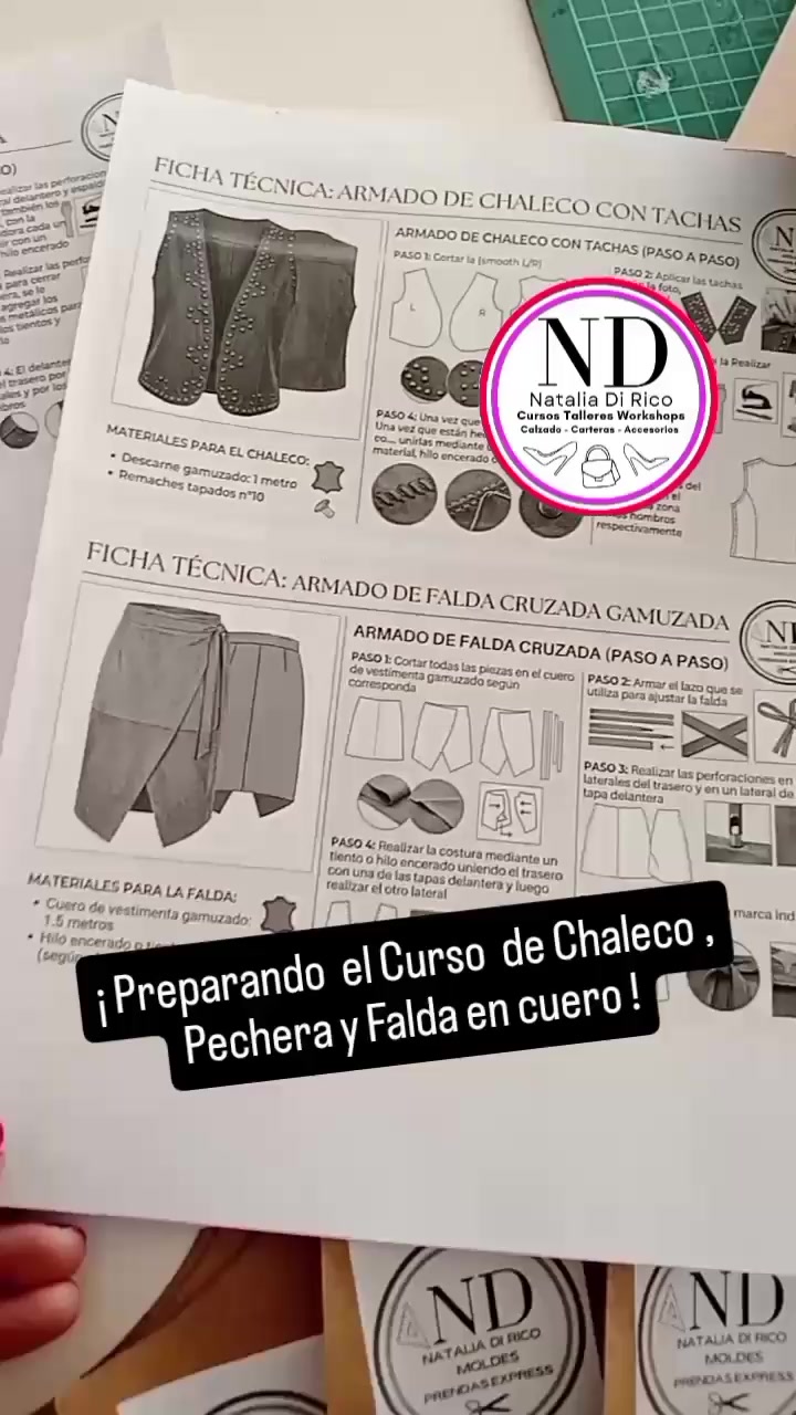@Cursos calzado y carteras 👠