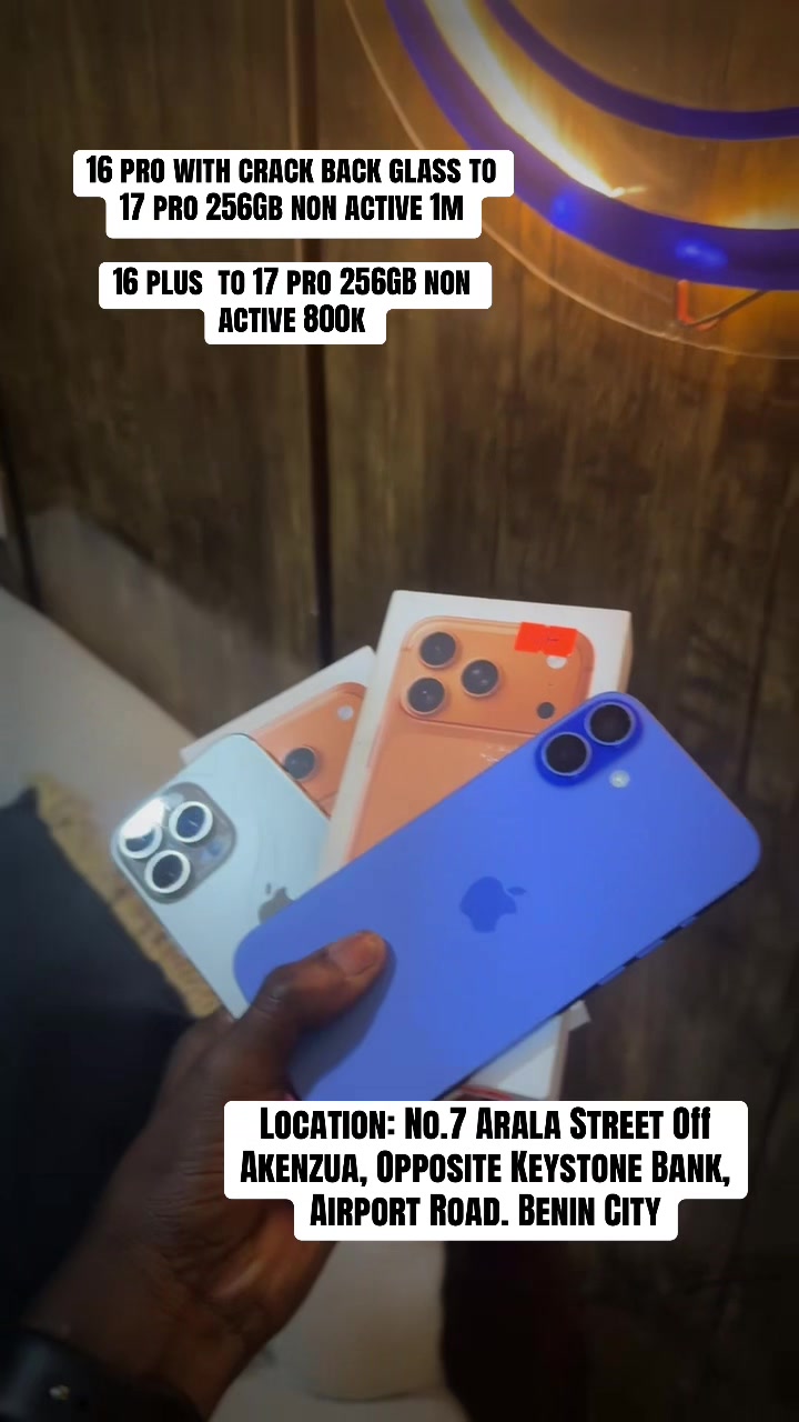 @IPHONES DEALERS IN BENIN CITY