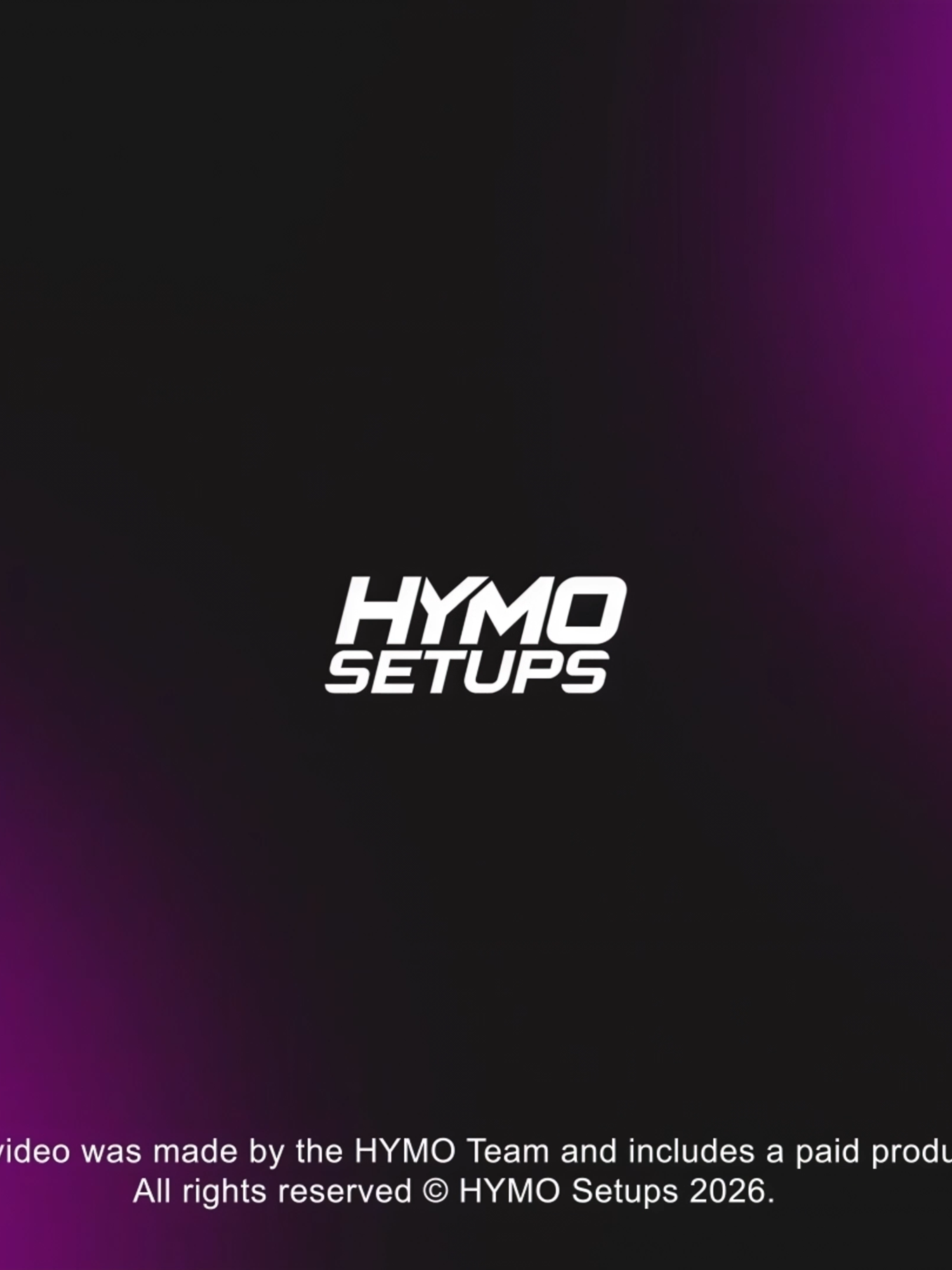 @HYMO Setups