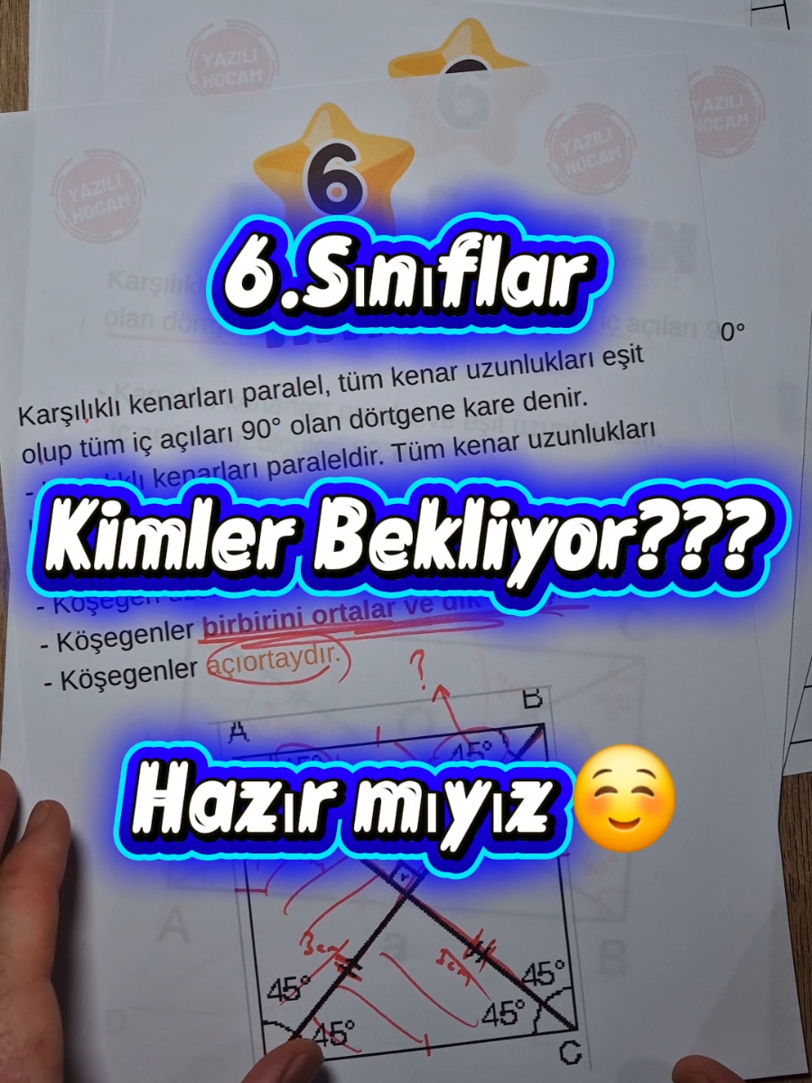 @Yazılı Hocam