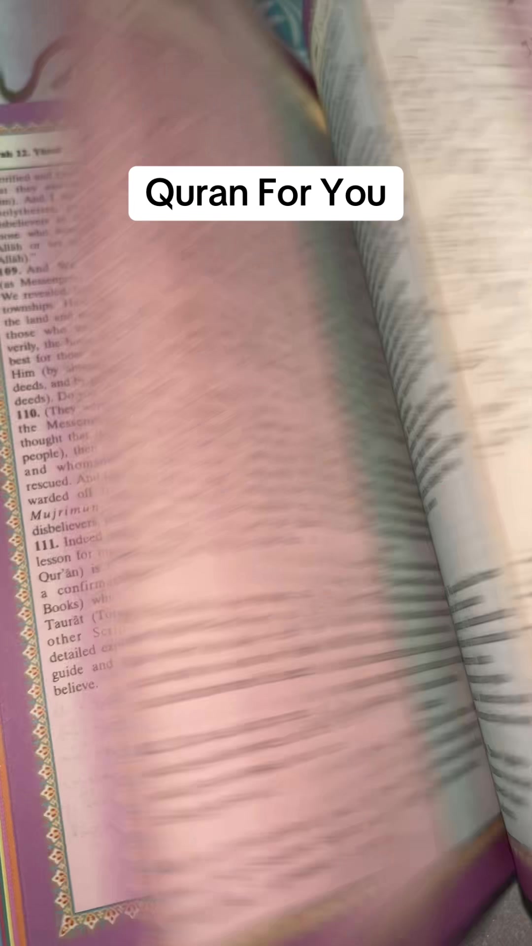 @Message From The One