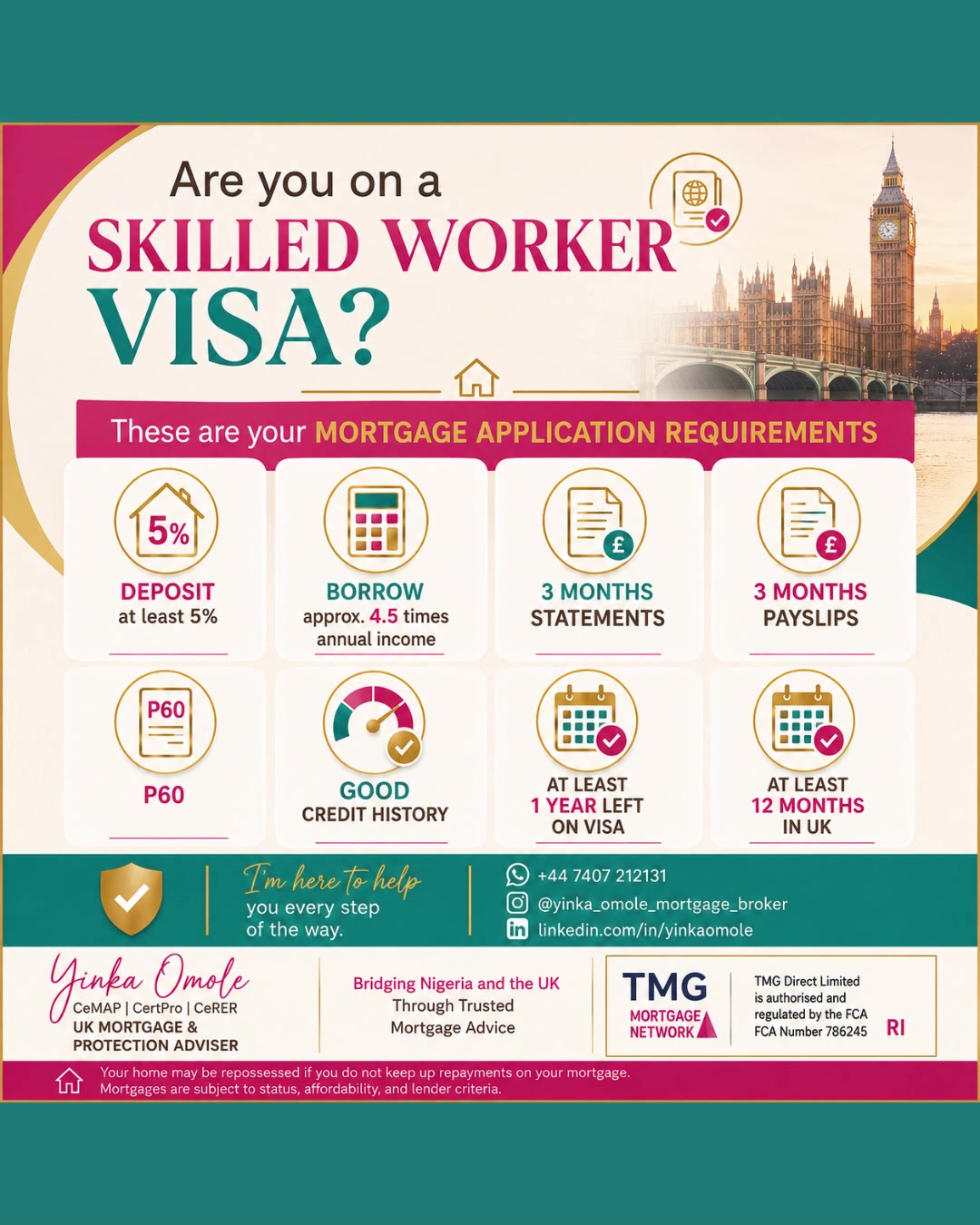 @Yinka Mortgage Broker UK