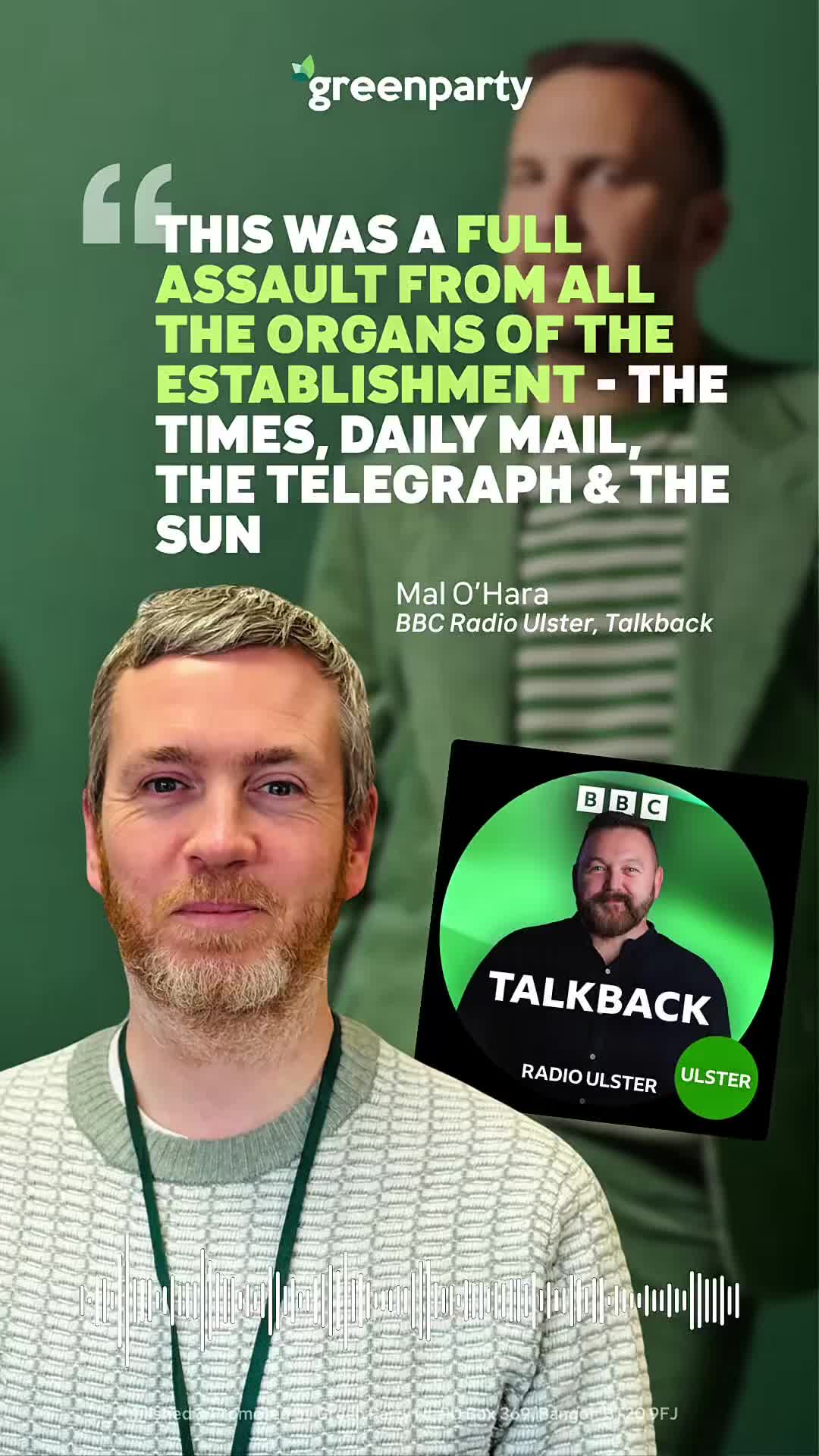 @Green Party Northern Ireland