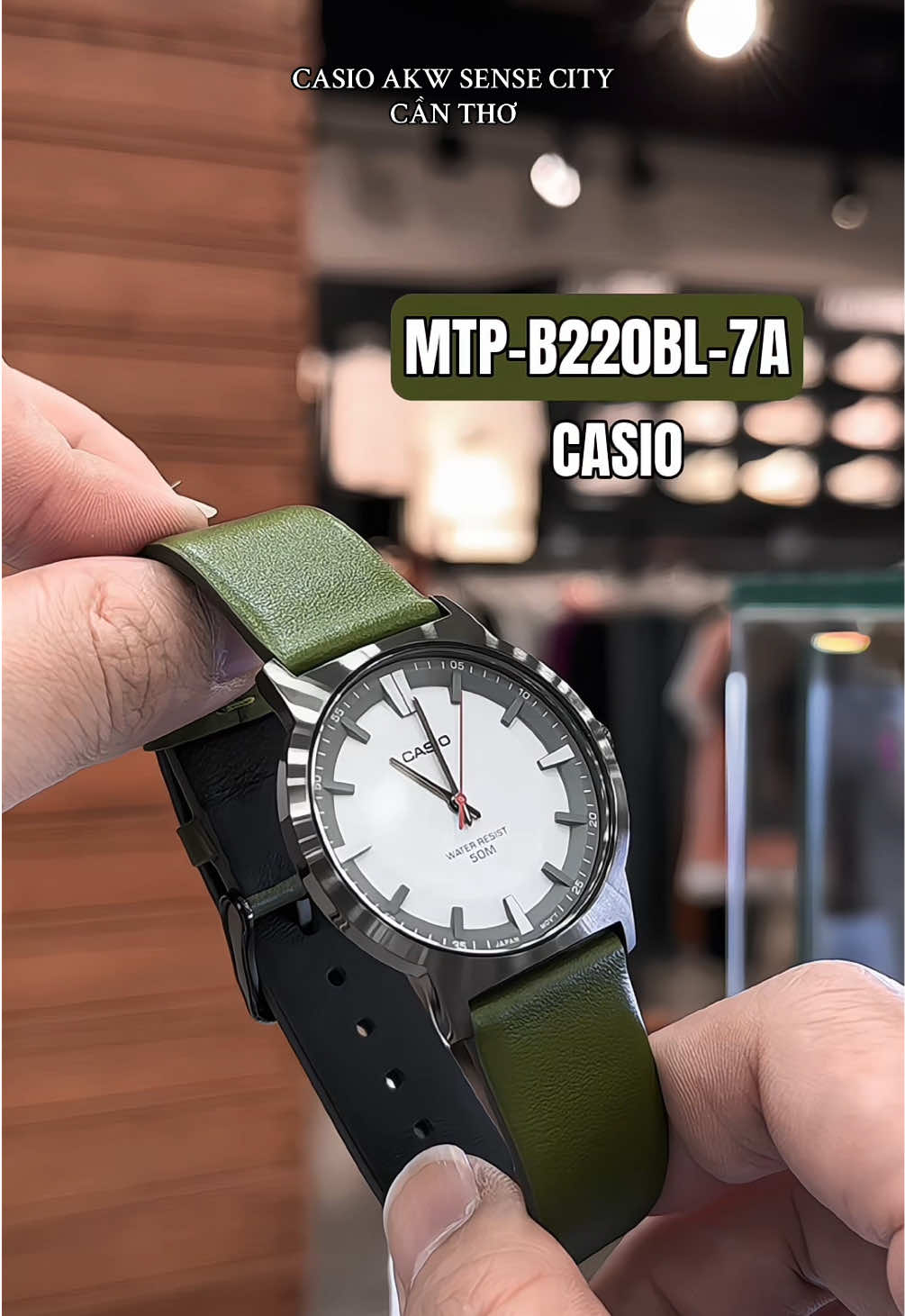 @Casio Anh Khu&ecirc; Sense City CT