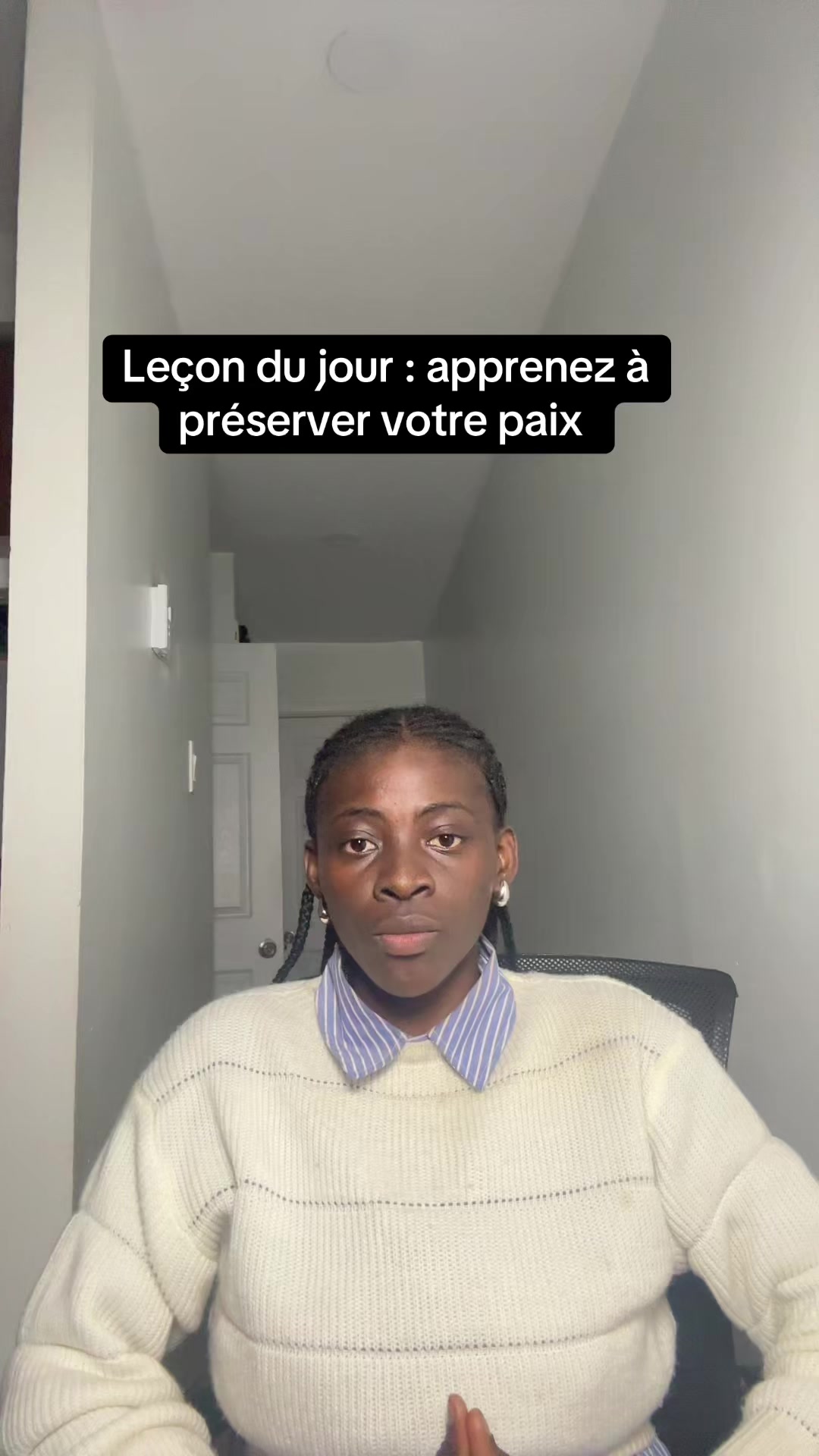 @Mme la pr&eacute;sidente