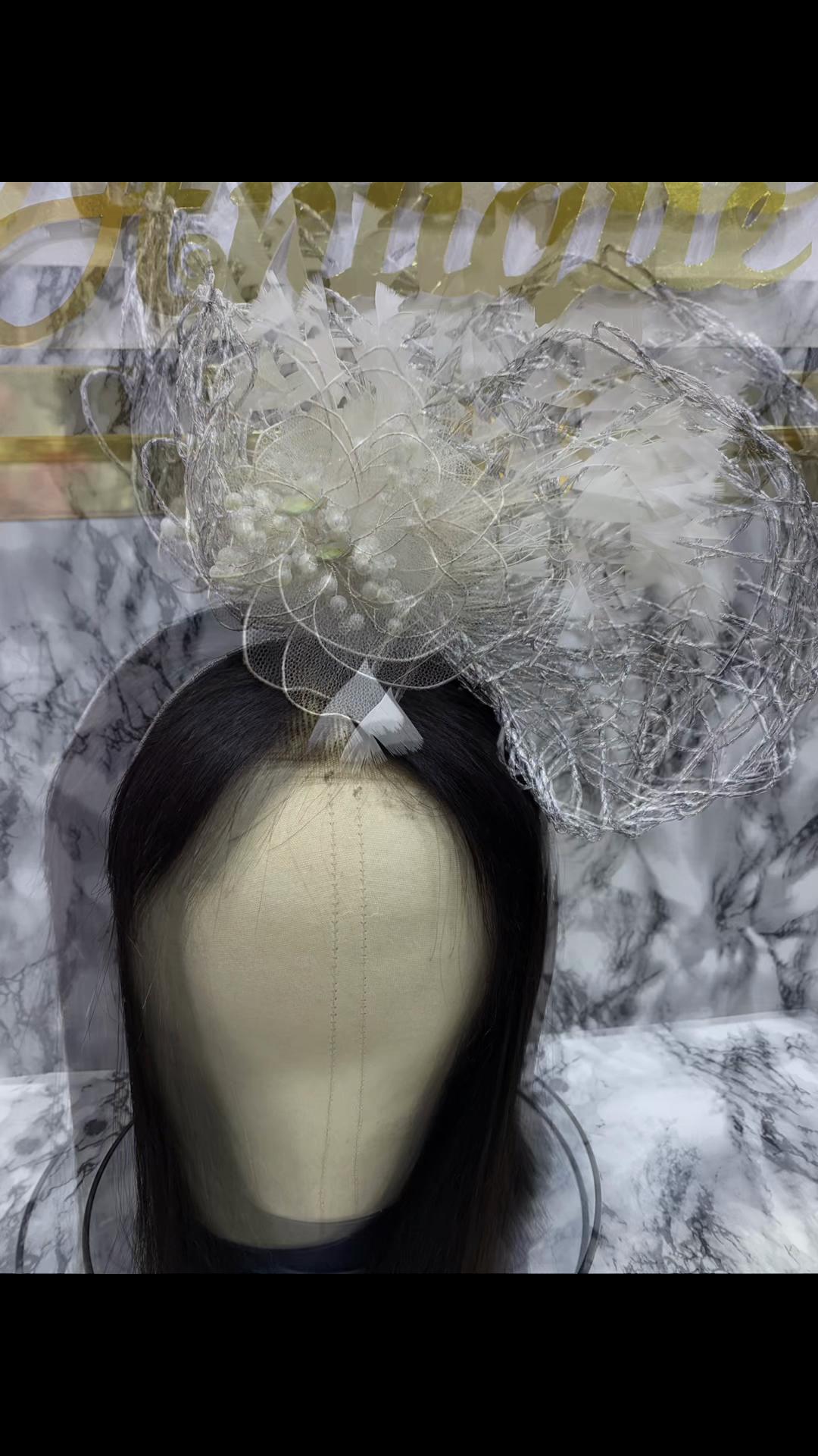 @Handmade headpieces in lagos