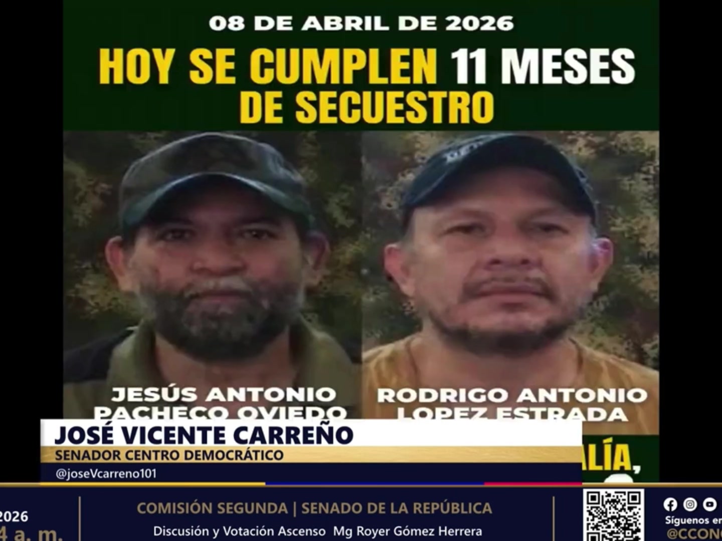 @Agente Carre&ntilde;o_Senador