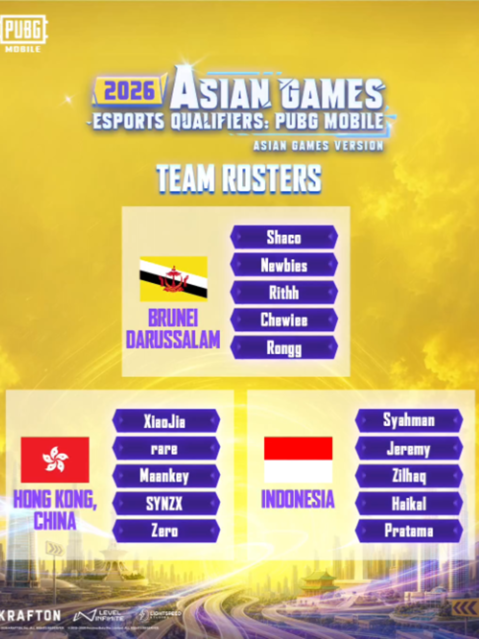 @PUBG MOBILE Esports