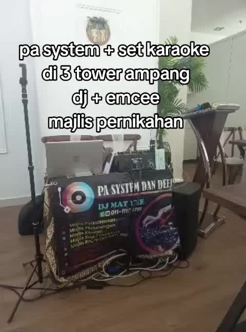 @Dj Matyee Pa System Murah
