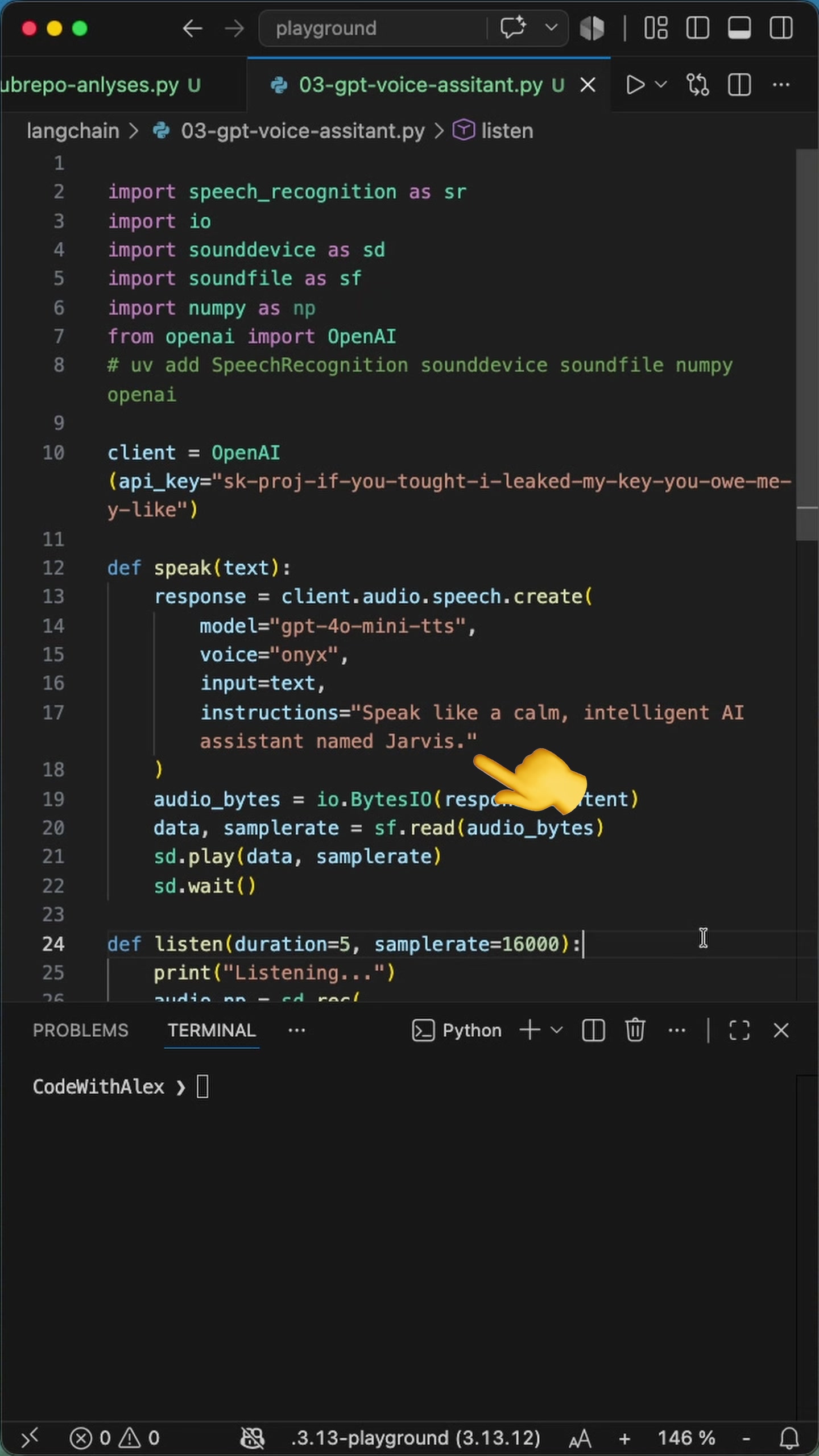 @Code With Alex