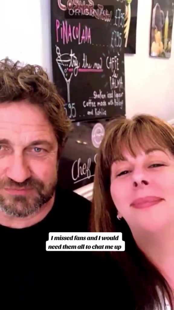 @Gerard butler private account✅