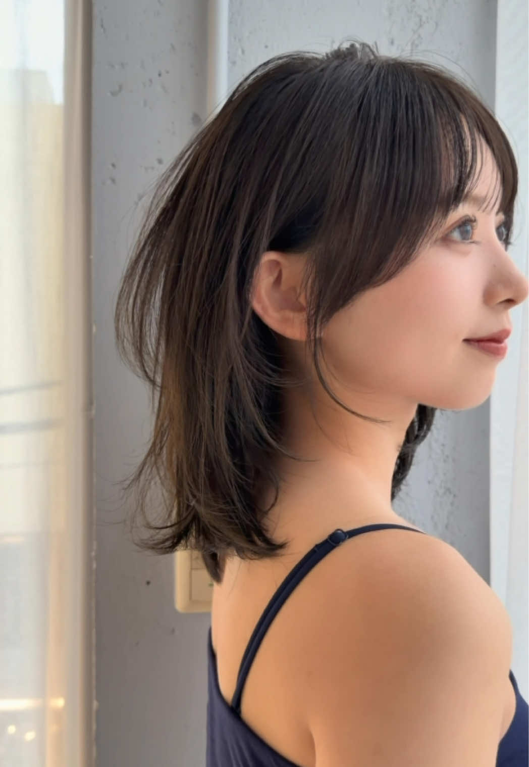 @わたるマジック/美容師/表参道/シースルーぱっつん/CEO