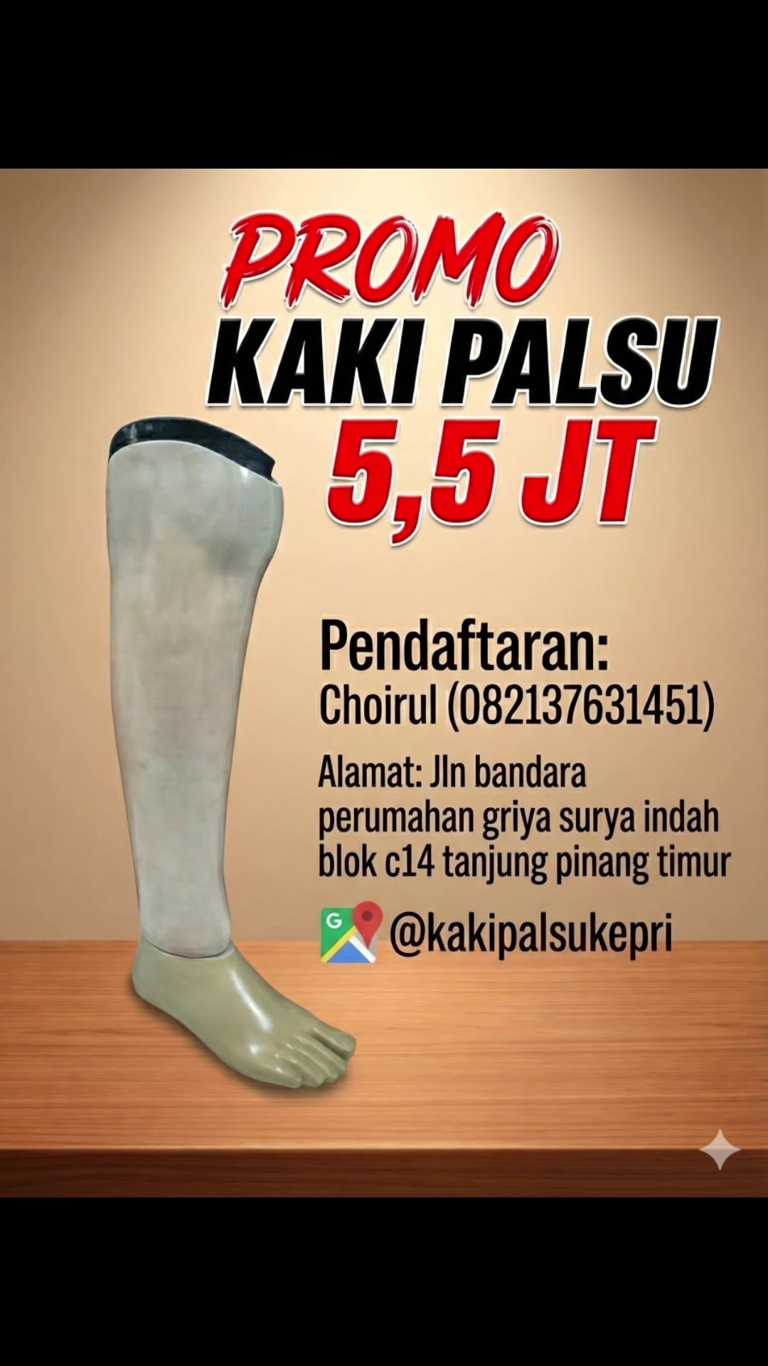 @kaki palsu kepri