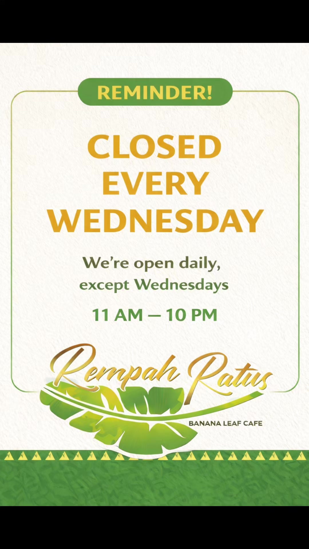 @Rempah Ratus Banana Leaf Cafe