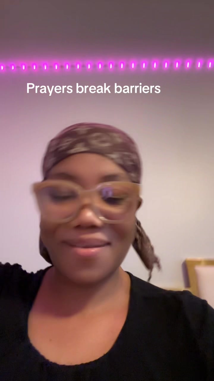 @PRAYER BREAK BARRIERS