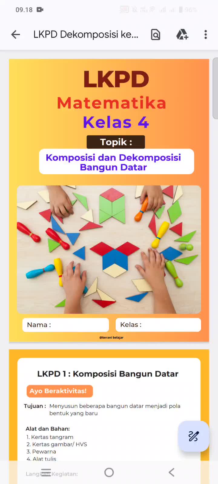 @Berani Belajar