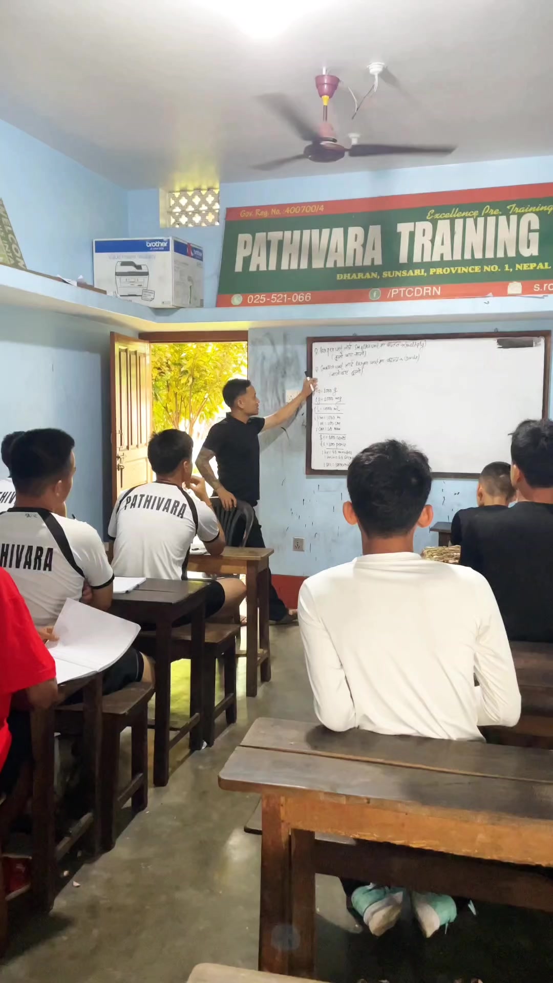 @Pathivara Pre-Army Training