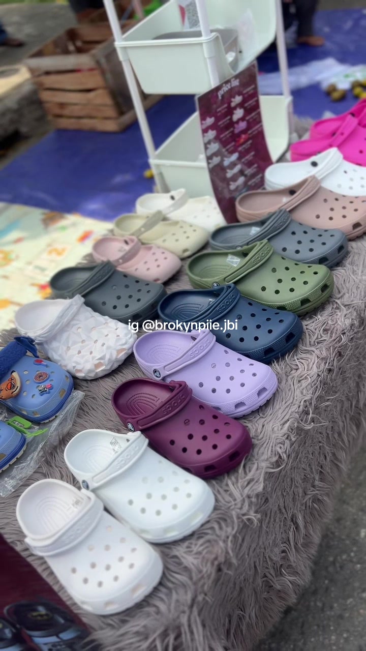 @matching crocs!