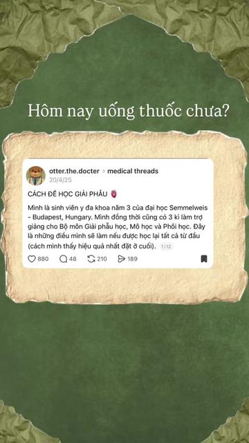 @Hôm nay uống thuốc chưa?