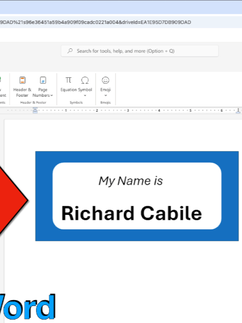 @Richard Cabile