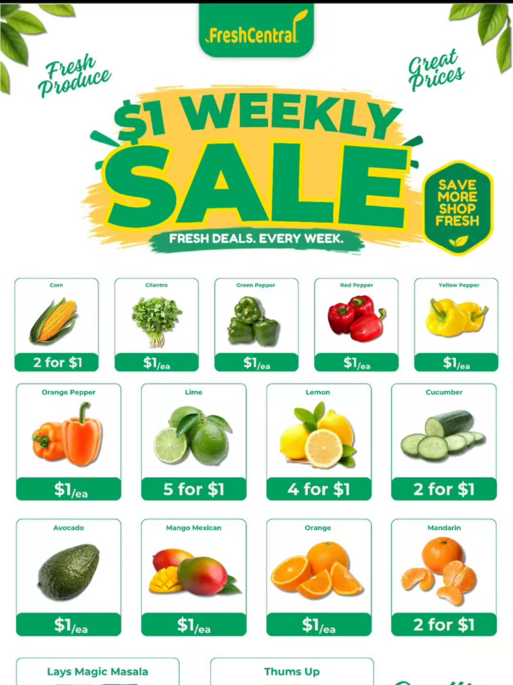 @FRESH CENTRAL GROCERY