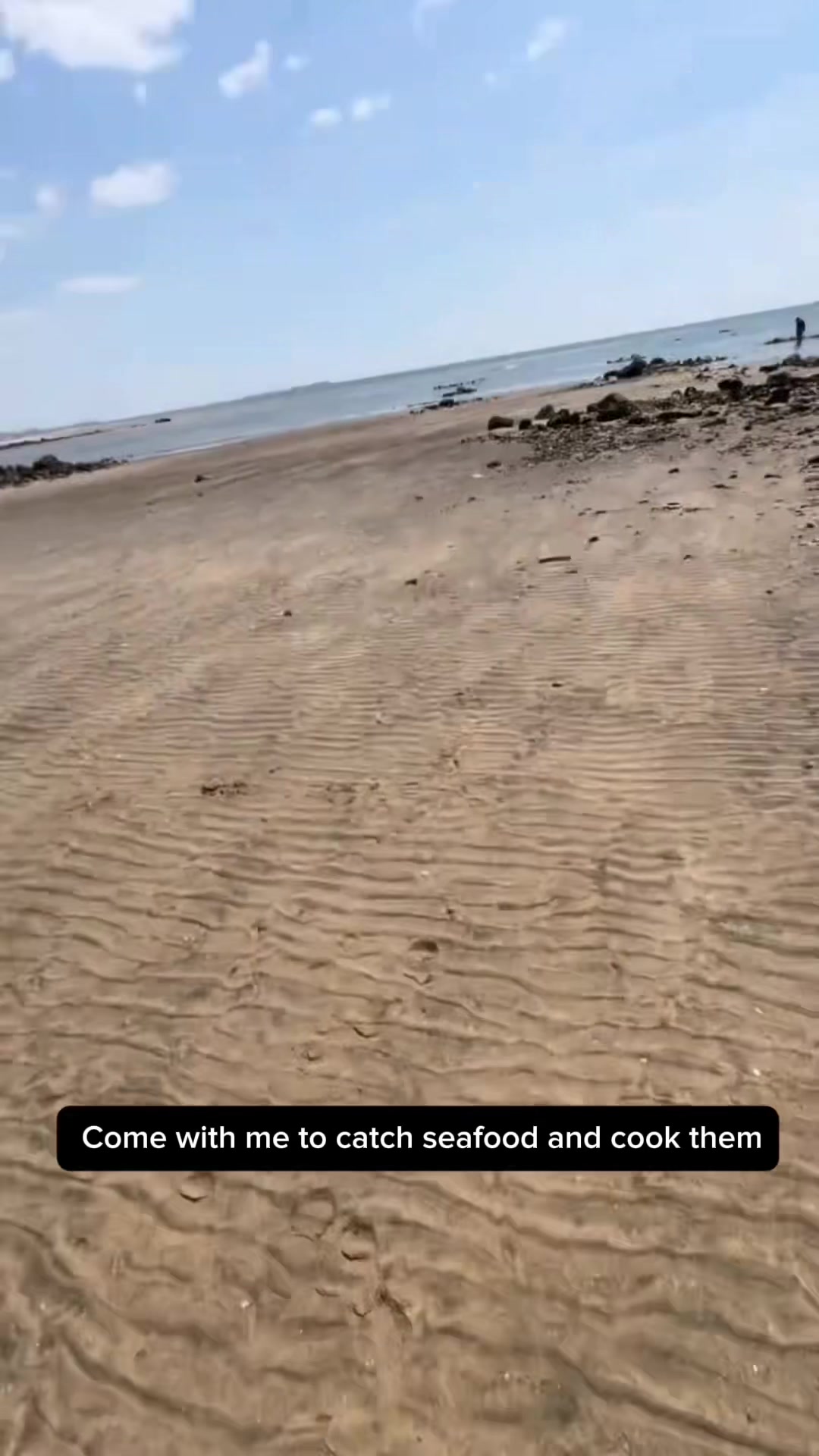 @Catch fish by hand
