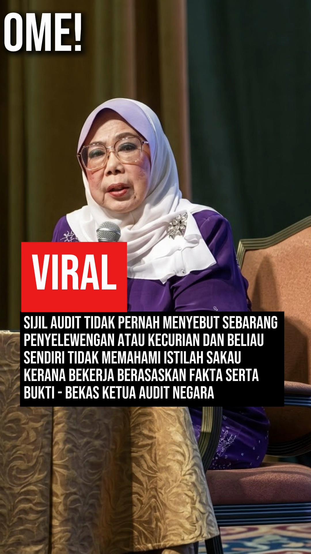 @OME! OH MAK ENGKAU!