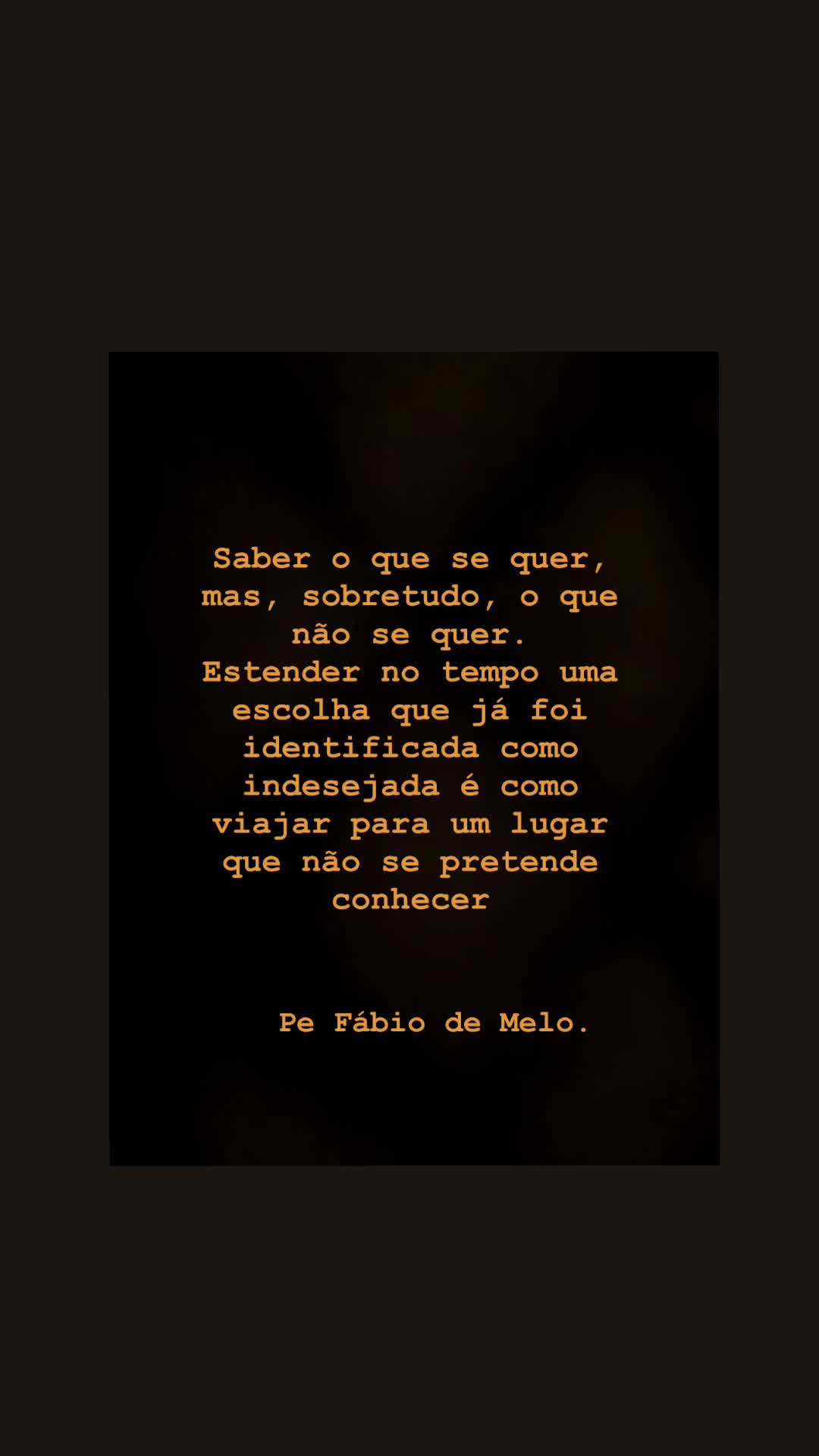 @Fábio de Melo