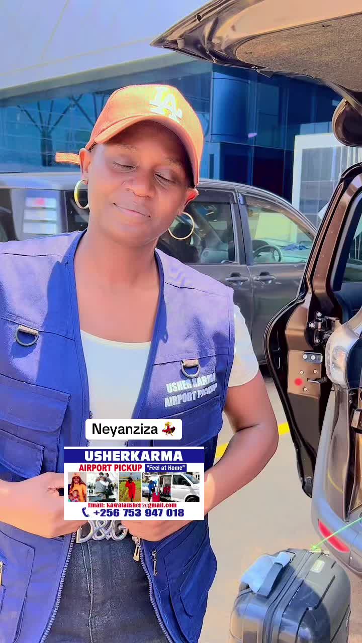 @USHERKARMA AIRPORT PICKUP 🇺🇬