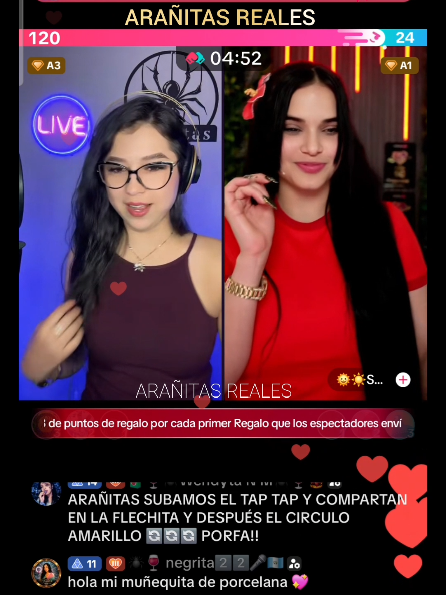 @🕷🍷Ara&ntilde;itas Reales 🎤🇬🇹