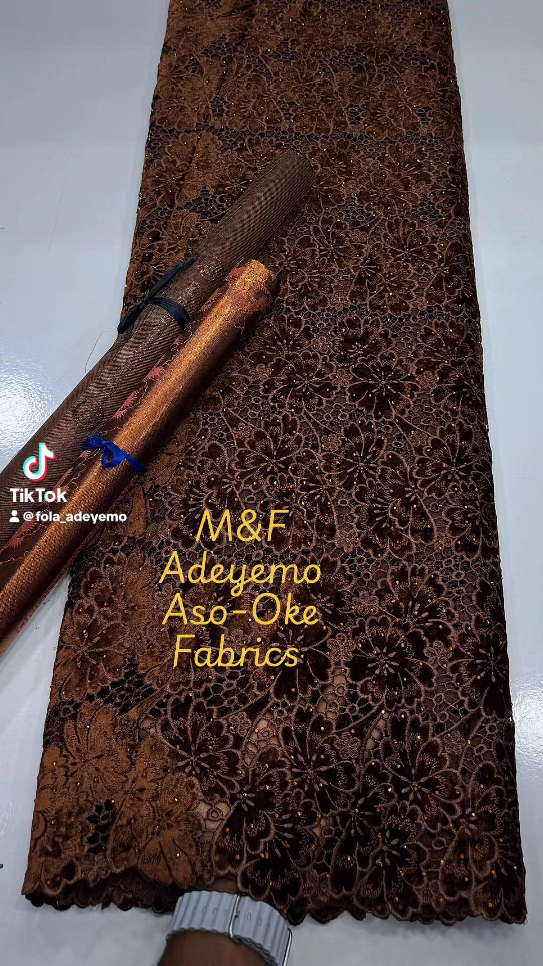 @M&F Aso-Oke Fabrics Houston Tx