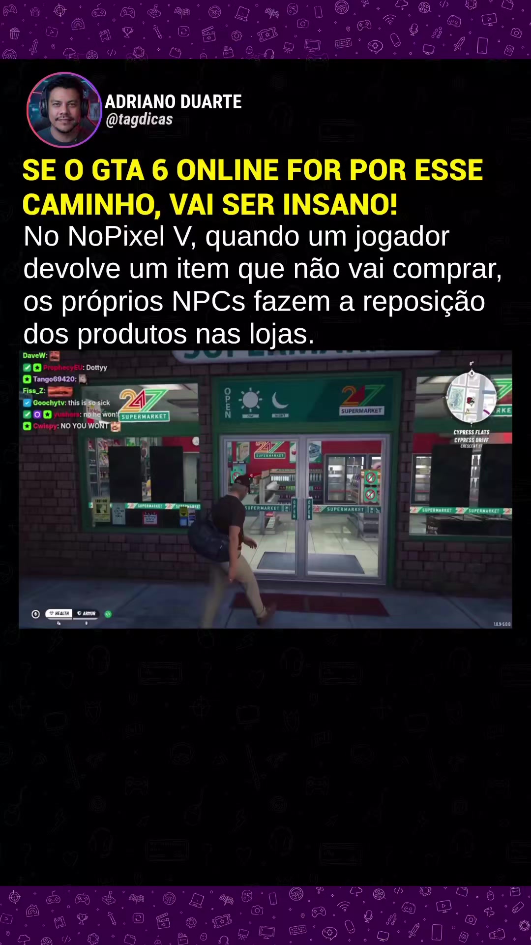 @Adriano Duarte I Tag Dicas