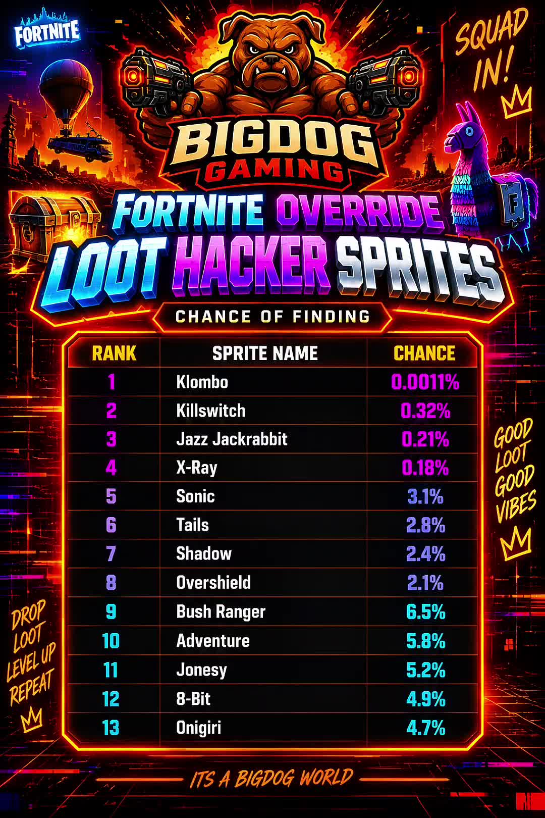 @BIGDOG Fortnite Gamer