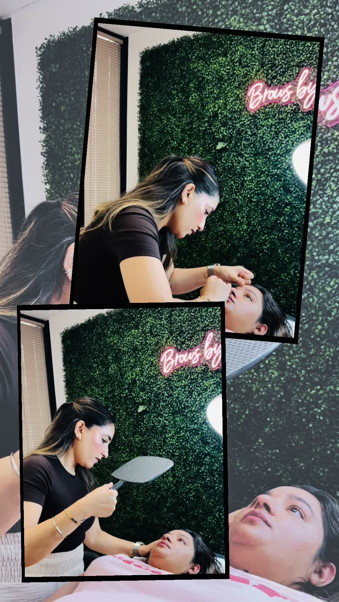 @Brows by Kiran | ombre powder