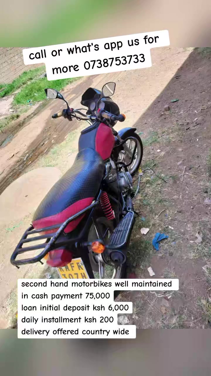 @Mwanachii Motorbikes