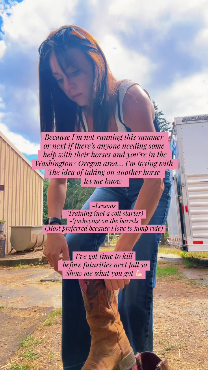 @SAMANTHA | BARREL RACING