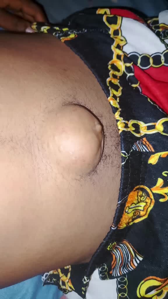 @Her navel