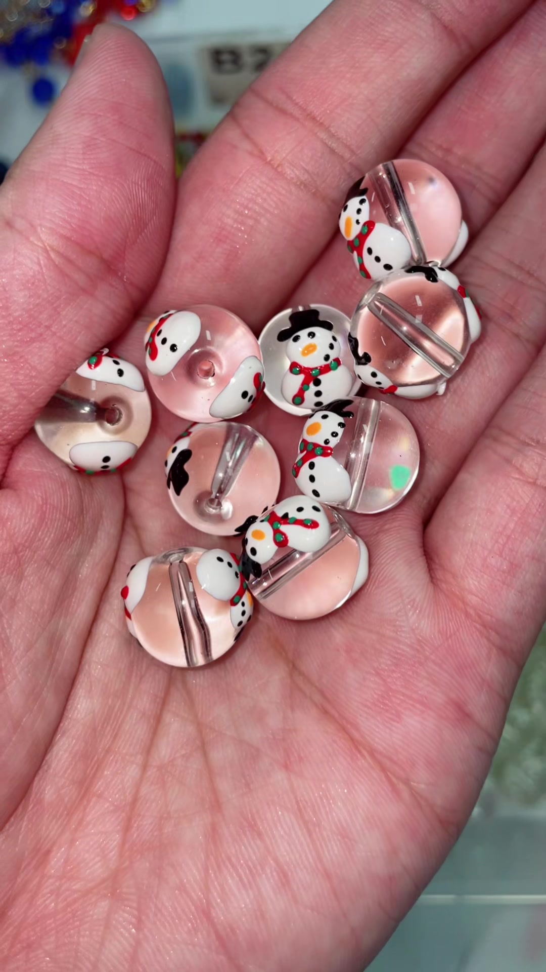 @DIY beads bracelets.