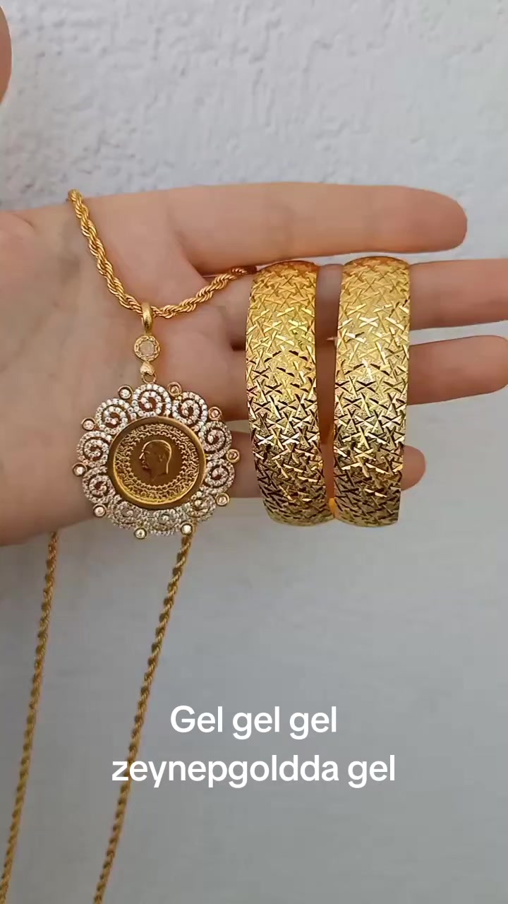@Zeynep gold altın kaplama