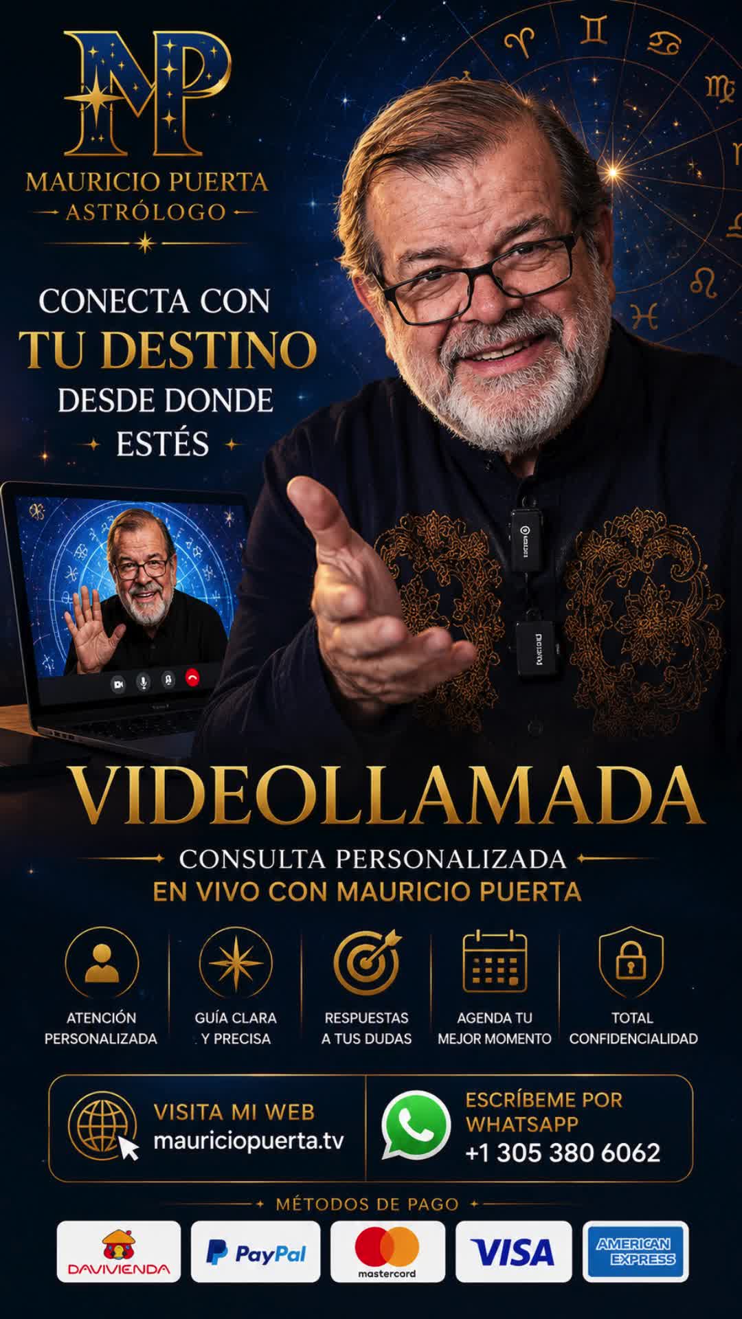 @Mauricio Puerta, Astrólogo