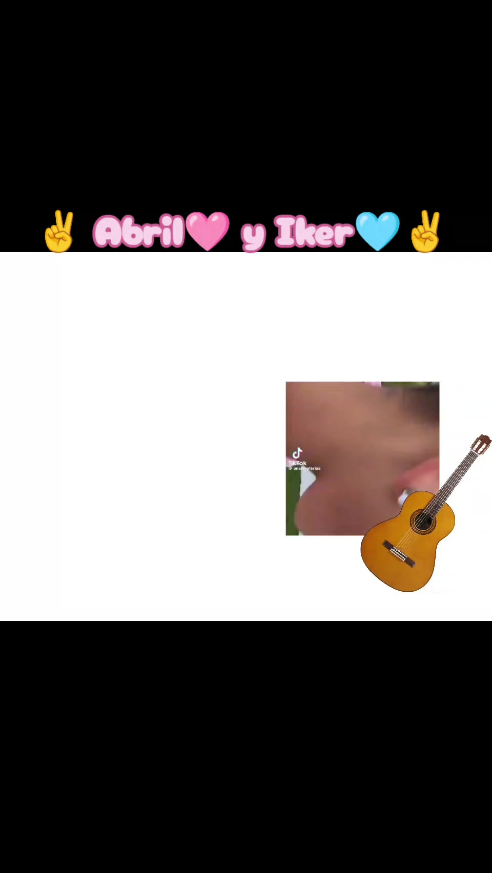 @✌️ Abril🩷 y Iker🩵 ✌️