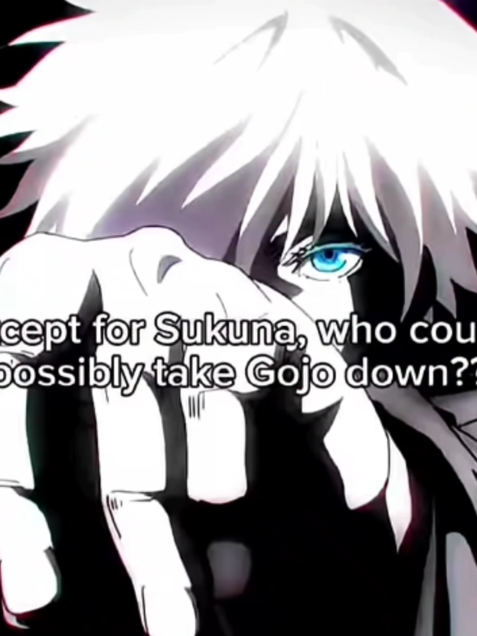 @Satoru Gojo
