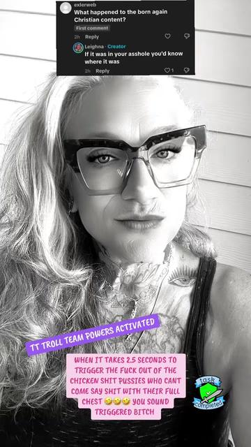 @Leighna Queen of Trolls 🧌