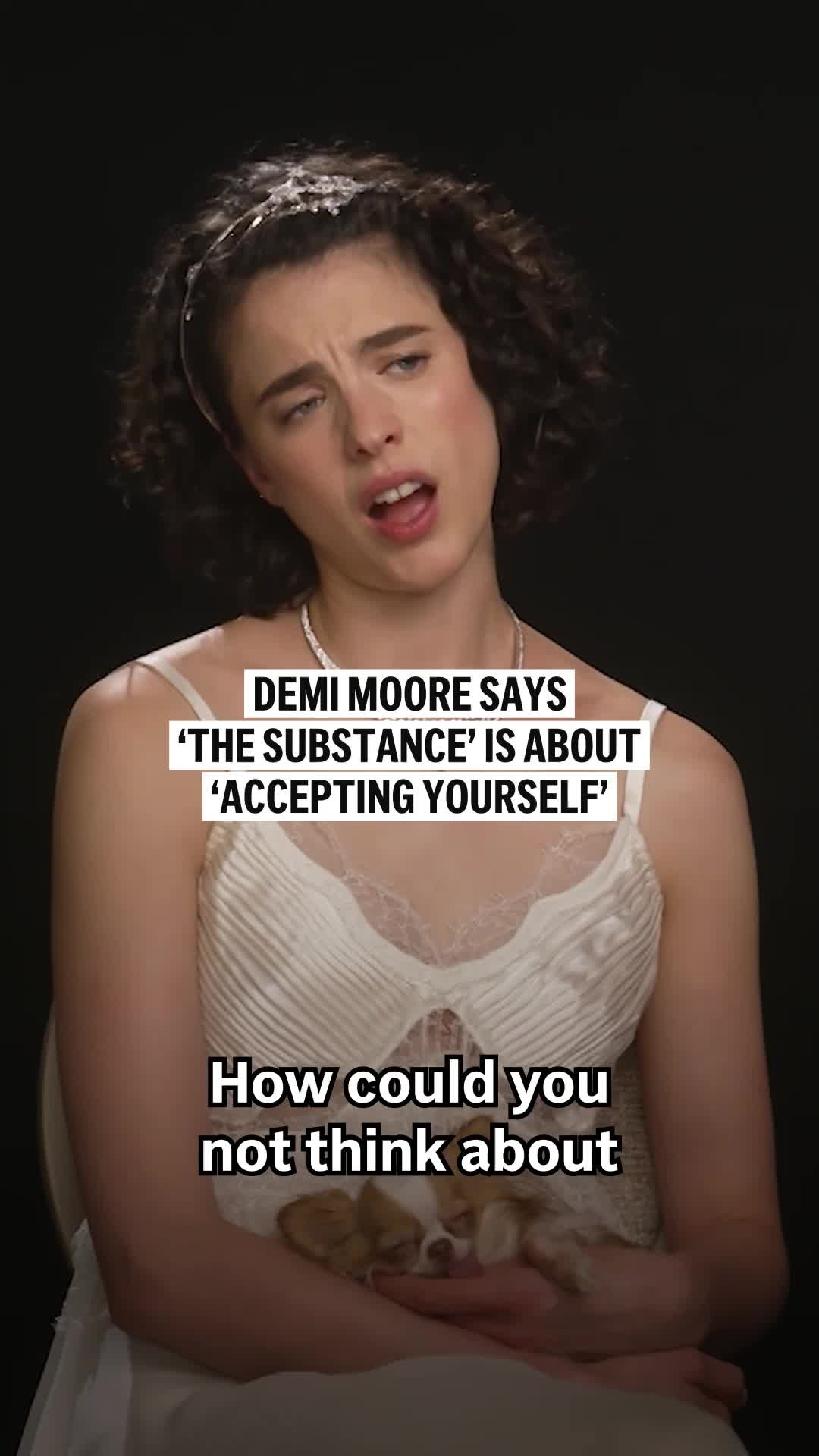 Margaret Qualley and Demi Moore turned AP Entertainment