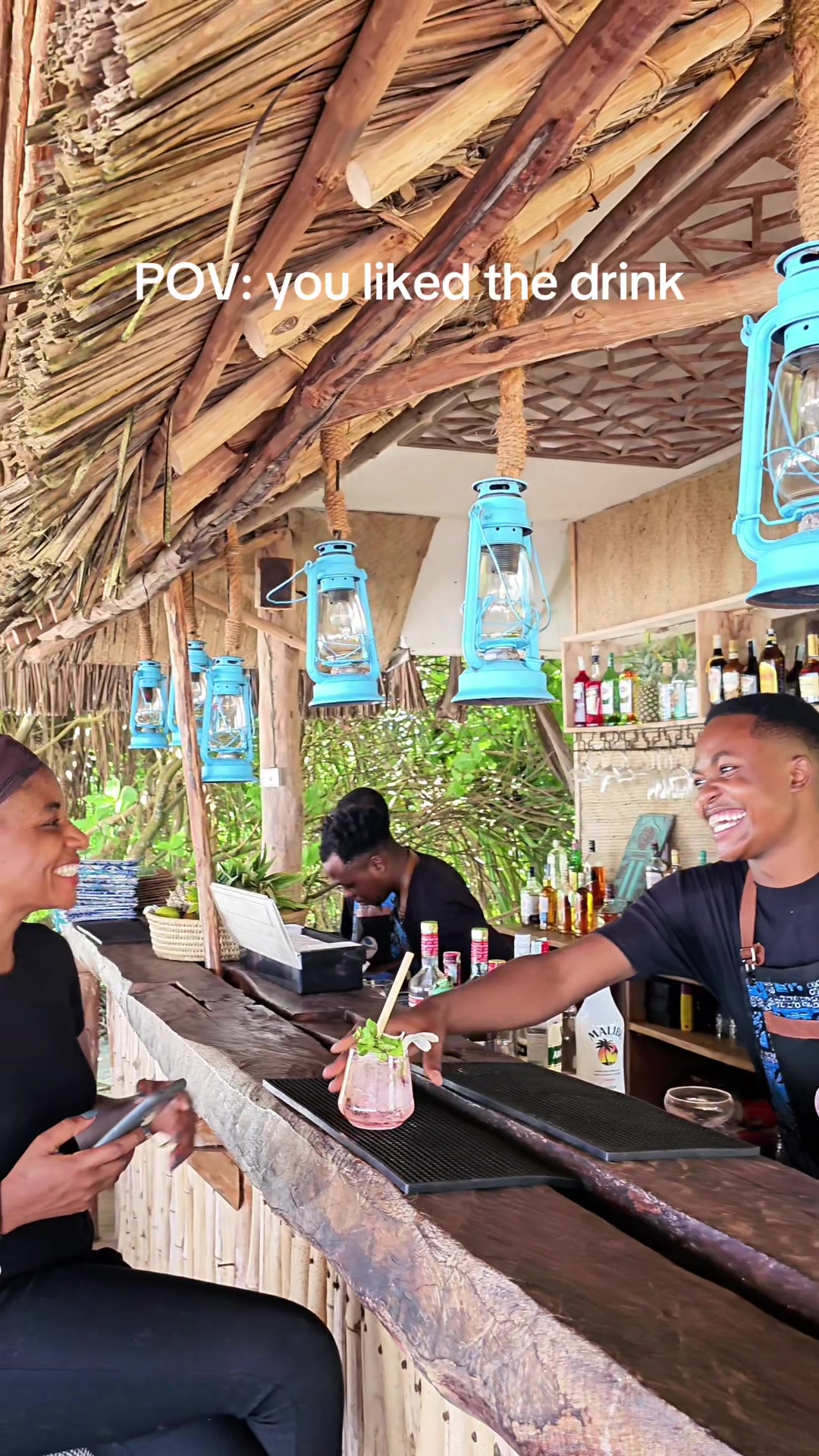 @Marafiki Beach Bar in Zanzibar