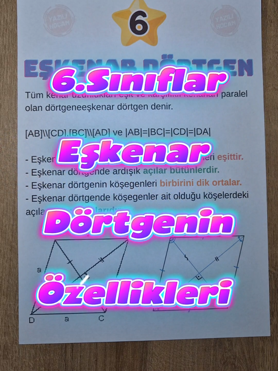 @Yazılı Hocam
