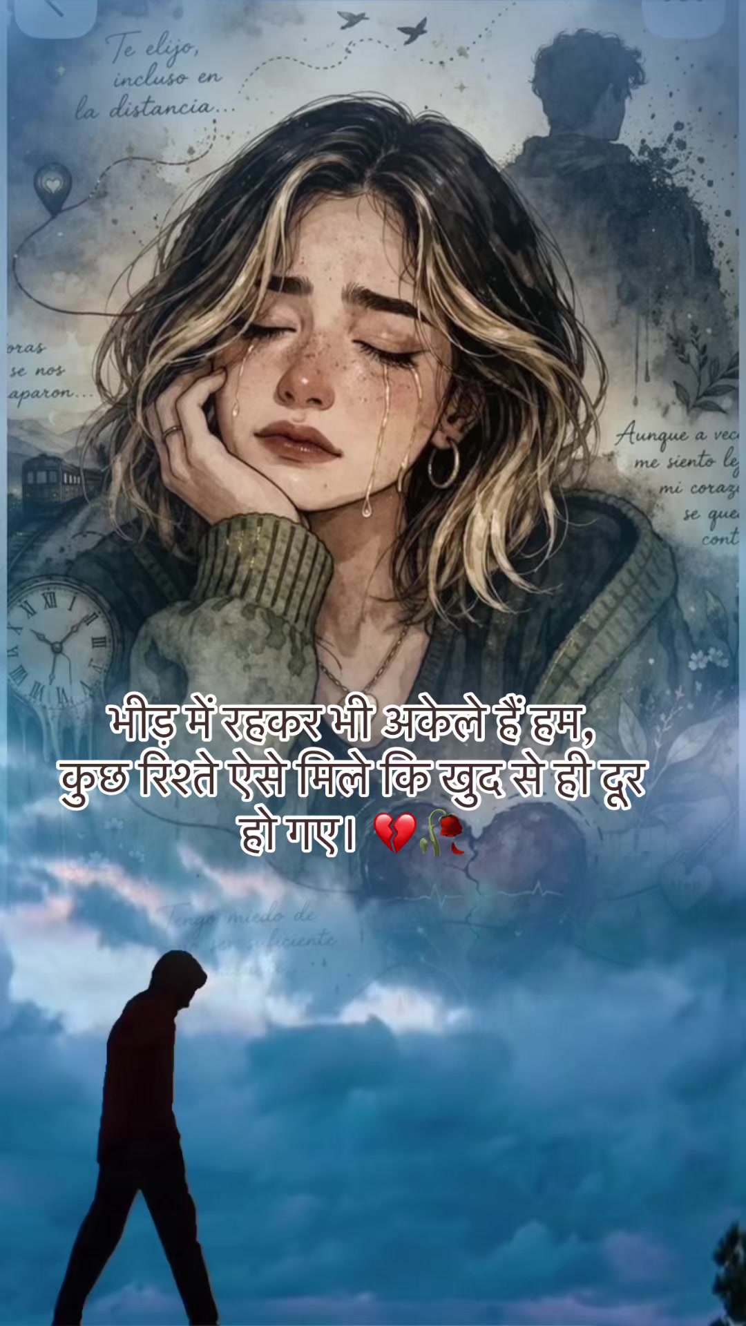 @Sad girl 💔😭💔